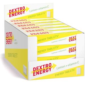 Dextro Energy Lemon Tablets Fast Acting Carbohydrates for a Quick Burst of Glucose with Vitamin C for Reduction of Tiredness and Fatigue Vegan 47g (Pack of 24) Dextro Energy Lemon Tablets Fast Acting Carbohydrates for a Quick Burst of Glucose with Vitamin C for Reduction of Tiredness and Fatigue Vegan 47g (Pack of 24)