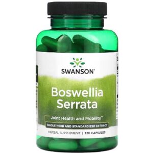 Swansons Swanson Boswellia Serrata 400mg Joint & Mobility Support from Herbal Resin 120 Capsules Swansons Swanson Boswellia Serrata 400mg Joint & Mobility Support from Herbal Resin 120 Capsules