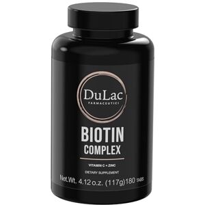DULÀC FARMACEUTICI 1982 Dulàc Biotin Complex, 180 Tablets, Food Supplement for Hair, Nails and Skin Growth, Enriched with Vitamin C, Zinc, Selenium and Pumpkin Seeds, 100% Made in Italy DULÀC FARMACEUTICI 1982 Dulàc Biotin Complex, 180 Tablets, Food Supplement for Hair, Nails and Skin Growth, Enriched with Vitamin C, Zinc, Selenium and Pumpkin Seeds, 100% Made in Italy
