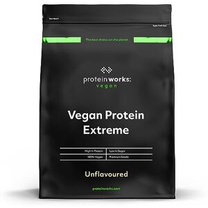 THE PROTEIN WORKS Protein Works Vegan Protein Extreme , 29g Plant Based Protein , Added Vitamin Blend , 14 Servings , Unflavoured , 500g THE PROTEIN WORKS Protein Works Vegan Protein Extreme , 29g Plant Based Protein , Added Vitamin Blend , 14 Servings , Unflavoured , 500g