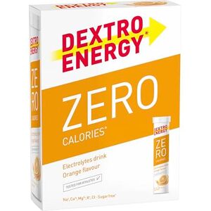 Dextro Energy Zero Calories - Orange Electrolyte Drink - 3 Tubes Dextro Energy Zero Calories - Orange Electrolyte Drink - 3 Tubes