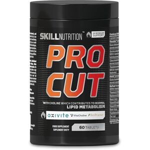 SKILL Nutrition Pro Cut 60 Tablets Advanced Formula Supporting Fat Metabolism 200 mg Caffeine + Green Tea Extract + L-Carnitine + CLA + BioPerine® Supports Metabolism & Energy SKILL Nutrition Pro Cut 60 Tablets Advanced Formula Supporting Fat Metabolism 200 mg Caffeine + Green Tea Extract + L-Carnitine + CLA + BioPerine® Supports Metabolism & Energy