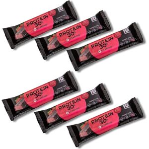 ID bars - 30% Protein and Vitamin Bars Strawberry Flavour Coated with Compound Milk Chocolate-Gluten Free, Display Box of 6 x 60g ID bars - 30% Protein and Vitamin Bars Strawberry Flavour Coated with Compound Milk Chocolate-Gluten Free, Display Box of 6 x 60g