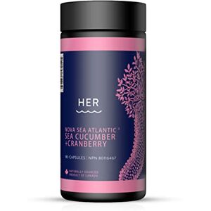 Nova Sea Atlantic Premium Sea Cucumber + High-Potency Canadian Cranberry – Urinary Tract Support & Antioxidant Immune Booster Supplement (180 Capsules) Nova Sea Atlantic Premium Sea Cucumber + High-Potency Canadian Cranberry – Urinary Tract Support & Antioxidant Immune Booster Supplement (180 Capsules)