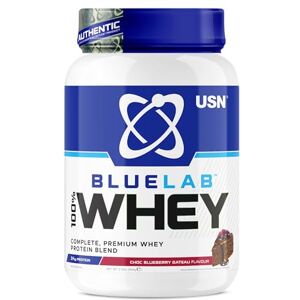 USN Blue Lab Whey Protein Powder, Chocolate Blueberry Gateau Flavour 908g (28 Servings), Premium Whey Isolate Protein Dietary Supplement, Post Workout Lean Muscle Growth BCAA Amino Acids Powder USN Blue Lab Whey Protein Powder, Chocolate Blueberry Gateau Flavour 908g (28 Servings), Premium Whey Isolate Protein Dietary Supplement, Post Workout Lean Muscle Growth BCAA Amino Acids Powder