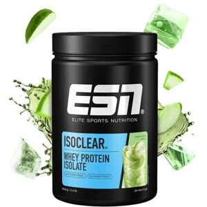 ESN ISOCLEAR Whey Isolate Protein Powder, Green Apple, 908 g, 2 lbs, 30 Servings Clear Whey Lactose Free ESN ISOCLEAR Whey Isolate Protein Powder, Green Apple, 908 g, 2 lbs, 30 Servings Clear Whey Lactose Free