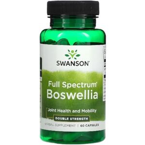 Swansons Swanson Full Spectrum Boswellia Double Strength 800mg Herbal Joint Support Standardized Extract 60 Capsules Swansons Swanson Full Spectrum Boswellia Double Strength 800mg Herbal Joint Support Standardized Extract 60 Capsules