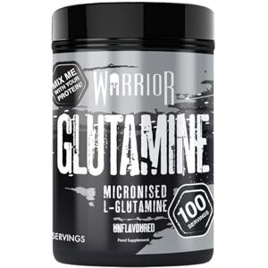 Warrior Glutamine 500g Pure Micronised L-Glutamine Powder Amino Acid Muscle Growth & Recovery Supplement- Gut Health Mix in Protein Pre and Post Workout 100 Servings (Unflavoured) Warrior Glutamine 500g Pure Micronised L-Glutamine Powder Amino Acid Muscle Growth & Recovery Supplement- Gut Health Mix in Protein Pre and Post Workout 100 Servings (Unflavoured)