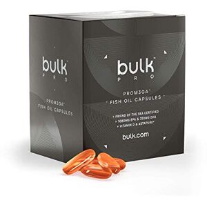 Bulk PROM3GA Softgels, High Strength Fish Oil, 3300 mg Fish Oil, 1080 mg EPA, 720 mg DHA Per Serving, Pack of 90, 30 Servings Bulk PROM3GA Softgels, High Strength Fish Oil, 3300 mg Fish Oil, 1080 mg EPA, 720 mg DHA Per Serving, Pack of 90, 30 Servings