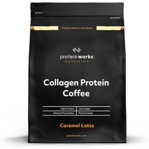 THE PROTEIN WORKS Protein Works Collagen Protein Coffee, Bovine Collagen Powder, Premium Hydrolysed Collagen, Caramel Latte, 475g, 19 Servings THE PROTEIN WORKS Protein Works Collagen Protein Coffee, Bovine Collagen Powder, Premium Hydrolysed Collagen, Caramel Latte, 475g, 19 Servings