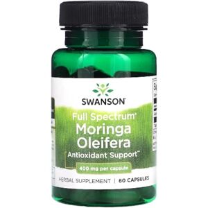 Swansons Swanson Full Spectrum Moringa Oleifera Whole Leaf Powder Formula Rich in Plant-Based Nutrients 60 Capsules Swansons Swanson Full Spectrum Moringa Oleifera Whole Leaf Powder Formula Rich in Plant-Based Nutrients 60 Capsules