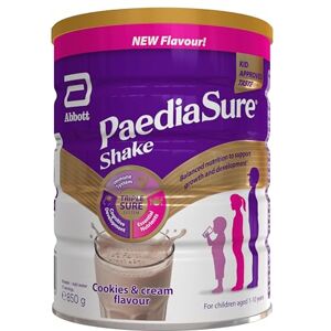 PediaSure PaediaSure Shake – Cookies & Cream Flavour – 850g – Balanced Nutritional Supplement Drink – Multivitamin for Kids – With Protein, Carbohydrates & Minerals – Supports Growth & Development – Vegetarian PediaSure PaediaSure Shake – Cookies & Cream Flavour – 850g – Balanced Nutritional Supplement Drink – Multivitamin for Kids – With Protein, Carbohydrates & Minerals – Supports Growth & Development – Vegetarian