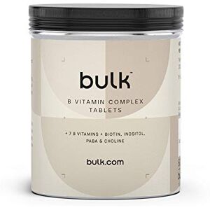 Bulk B Vitamin Complex Tablets, Pack of 180 Bulk B Vitamin Complex Tablets, Pack of 180