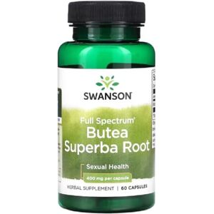 Swansons Swanson Full Spectrum Butea Superba Root, 400mg Vitality and Endurance Support 60 Capsules Swansons Swanson Full Spectrum Butea Superba Root, 400mg Vitality and Endurance Support 60 Capsules