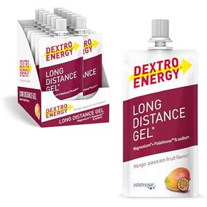 Dextro Energy Long Distance Gel Mango & Passion Fruit Fast and Long-Lasting Energy Supply Developed for Intensive, Endurance Exercise Easy to Consume Continuous Carbohydrates Pack of 12 Dextro Energy Long Distance Gel Mango & Passion Fruit Fast and Long-Lasting Energy Supply Developed for Intensive, Endurance Exercise Easy to Consume Continuous Carbohydrates Pack of 12