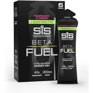 Science in Sport BETA Fuel + Electrolyte Energy Gel – Raspberry & Lemon 40g Dual-Source Carbs with 200mg Sodium Ideal for Endurance Training & Hydration (6 Pack) Science in Sport BETA Fuel + Electrolyte Energy Gel – Raspberry & Lemon 40g Dual-Source Carbs with 200mg Sodium Ideal for Endurance Training & Hydration (6 Pack)