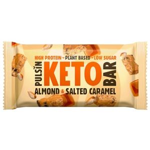 Pulsin Plant Based Keto Protein Bars Low Carb 50g x18-12g Protein, 9g Fibre, 7 Carbs Palm Oil, Gluten Free Snack Bar Almond Salted Caramel Pulsin Plant Based Keto Protein Bars Low Carb 50g x18-12g Protein, 9g Fibre, 7 Carbs Palm Oil, Gluten Free Snack Bar Almond Salted Caramel