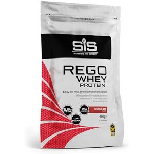 Science in Sport REGO Whey Protein Powder Muscle Building & Recovery with BCAA Amino Acids Chocolate Flavour, 450 Grams, 15 Servings Science in Sport REGO Whey Protein Powder Muscle Building & Recovery with BCAA Amino Acids Chocolate Flavour, 450 Grams, 15 Servings