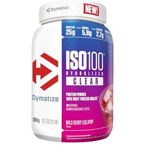 Dymatize ISO 100 Hydrolized Clear Wild Berry Lollipop 900g Whey Protein Pulver Dymatize ISO 100 Hydrolized Clear Wild Berry Lollipop 900g Whey Protein Pulver