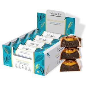 Jade & Joy Collagen Protein Bars, Cookie Crumb, 2.5g Plant Collagen, 15g Protein, Low Sugar, Hyaluronic Acid, Amino Acids, Low Calories, Gluten Free, Dairy Free, added Vitamins & Minerals, 12x50g Jade & Joy Collagen Protein Bars, Cookie Crumb, 2.5g Plant Collagen, 15g Protein, Low Sugar, Hyaluronic Acid, Amino Acids, Low Calories, Gluten Free, Dairy Free, added Vitamins & Minerals, 12x50g