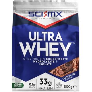 SCI-MX Ultra Whey Protein Muscle Building & Recovery Protein Powder With Naturally Occurring Glutamine & Amino Acids Chocolate Flavour 800G 18 SERVINGS SCI-MX Ultra Whey Protein Muscle Building & Recovery Protein Powder With Naturally Occurring Glutamine & Amino Acids Chocolate Flavour 800G 18 SERVINGS