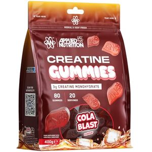 Applied Nutrition Creatine Gummies 3000mg Creatine Monohydrate per Serving 80 Chewable Vegan Gummies for Strength, Power & Recovery (20 Servings) Applied Nutrition Creatine Gummies 3000mg Creatine Monohydrate per Serving 80 Chewable Vegan Gummies for Strength, Power & Recovery (20 Servings)