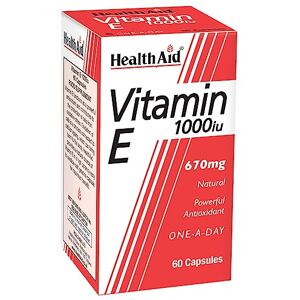 HealthAid Vitamin E 1000iu 60 Capsules HealthAid Vitamin E 1000iu 60 Capsules