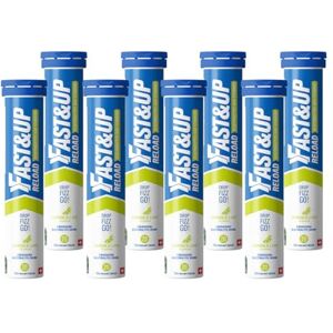 FAST&UP Reload Megapack – 160 Effervescent Tablets – Lemon & Lime – Instant Electrolytes for Rapid Hydration & Energy Added Vitamin C & B12 for Performance, Wellbeing, Travel & Recovery – Vegan FAST&UP Reload Megapack – 160 Effervescent Tablets – Lemon & Lime – Instant Electrolytes for Rapid Hydration & Energy Added Vitamin C & B12 for Performance, Wellbeing, Travel & Recovery – Vegan