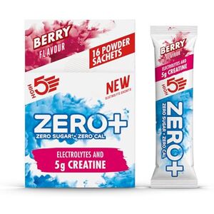 HIGH5 Zero+ Creatine & Electrolytes Hydration Sachets Sugar Free Electrolytes Powder with 5g Creatine Monohydrate for Performance, Power & Focus Rehydration Sachets (Berry, 16 x 11.5g) HIGH5 Zero+ Creatine & Electrolytes Hydration Sachets Sugar Free Electrolytes Powder with 5g Creatine Monohydrate for Performance, Power & Focus Rehydration Sachets (Berry, 16 x 11.5g)