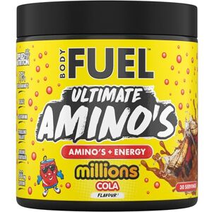 Applied Nutrition BodyFuel Amino's Amino Acids Supplement, EAA Essential Amino Acids Powder, Muscle Fuel & Recovery (270g 30 Servings) (Millions Cola) Applied Nutrition BodyFuel Amino's Amino Acids Supplement, EAA Essential Amino Acids Powder, Muscle Fuel & Recovery (270g 30 Servings) (Millions Cola)