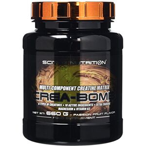 Scitec Nutrition Crea-Bomb Multi-Component Creatine Matrix Powder 660g, Passion Fruit Scitec Nutrition Crea-Bomb Multi-Component Creatine Matrix Powder 660g, Passion Fruit