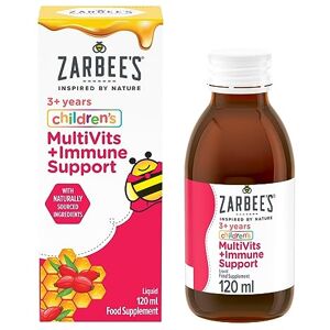 Zarbee's Children’s MultiVits + Immune Support Liquid - 120 ml Zarbee's Children’s MultiVits + Immune Support Liquid - 120 ml
