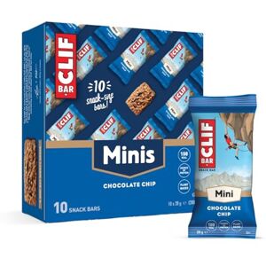 CLIF Bar Minis Snack Bar Chocolate Chip Plant Based Protein 10 x 28 g CLIF Bar Minis Snack Bar Chocolate Chip Plant Based Protein 10 x 28 g