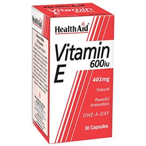 HealthAid Vitamin E 600iu 30 Capsules HealthAid Vitamin E 600iu 30 Capsules