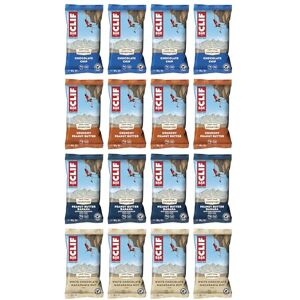 CLIF Bar ENERGY BAR Mixed Flavour Variety-Pack x 16 bars Nutritional Bar Source of Plant Based Protein 16 bars x 68g CLIF Bar ENERGY BAR Mixed Flavour Variety-Pack x 16 bars Nutritional Bar Source of Plant Based Protein 16 bars x 68g