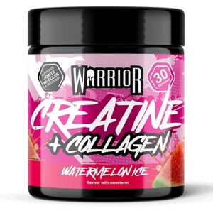 Warrior Creatine Monohydrate Powder + Hydrolysed Collagen Peptides 270g (30 Servings) – Micronised Creatine and Collagen Supplement for Muscle, Hair, Skin, Nails & Joints for Women – Watermelon Ice Warrior Creatine Monohydrate Powder + Hydrolysed Collagen Peptides 270g (30 Servings) – Micronised Creatine and Collagen Supplement for Muscle, Hair, Skin, Nails & Joints for Women – Watermelon Ice
