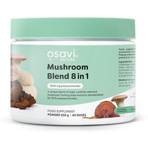 Osavi Mushroom Blend 8 in 1 - 200g - Supplement Osavi Mushroom Blend 8 in 1 - 200g - Supplement