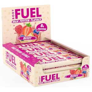 Applied Nutrition BodyFuel High Protein Flapjack 8g Protein, Low Sugar, High Fiber Snack for Pre-Workout & Post-Workout Recovery (Berry)(12 x 40g) Applied Nutrition BodyFuel High Protein Flapjack 8g Protein, Low Sugar, High Fiber Snack for Pre-Workout & Post-Workout Recovery (Berry)(12 x 40g)