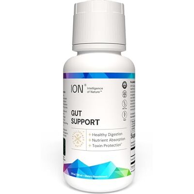 ION* Intelligence of Nature ION Gut Health Supplement 236ml – Digestive Wellness Beyond Probiotics Support Promotes Digestive Wellness Alleviates Gluten Sensitivity Bloating Relief ION* Intelligence of Nature ION Gut Health Supplement 236ml – Digestive Wellness Beyond Probiotics Support Promotes Digestive Wellness Alleviates Gluten Sensitivity Bloating Relief
