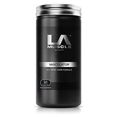 LA Muscle Vasculator Trial (42 Tablets 1 Pack) Voted: Best Muscle Builder By Men's Health Magazine Supplement Awards, Quad-Action Super-Pump. Suitable for Vegans, Halal Trust Certified, GM Free LA Muscle Vasculator Trial (42 Tablets 1 Pack) Voted: Best Muscle Builder By Men's Health Magazine Supplement Awards, Quad-Action Super-Pump. Suitable for Vegans, Halal Trust Certified, GM Free