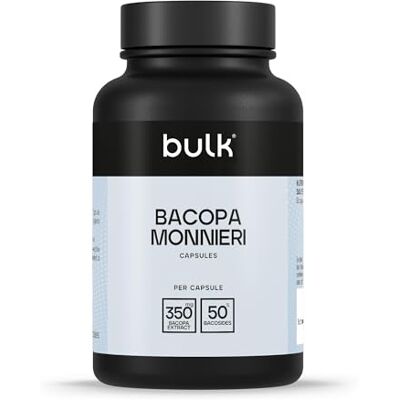 Bacopa Monnieri Capsules - 350 mg - 90 Veggie Pack Bacopa Monnieri Capsules - 350 mg - 90 Veggie Pack
