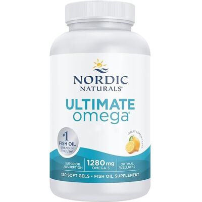 Nordic Naturals - Ultimate Omega-3 - 120 softgels - Lemon Nordic Naturals - Ultimate Omega-3 - 120 softgels - Lemon