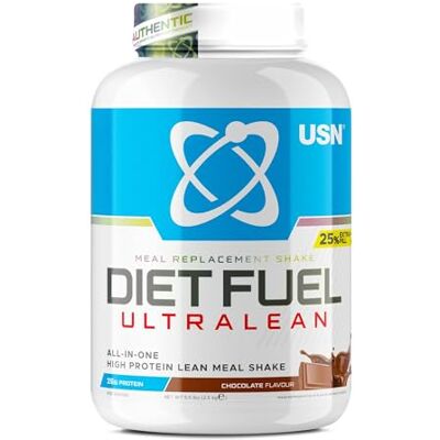 USN - Diet Fuel UltraLean - Chocolate - 2.5KG - Meal Replacement Shake USN - Diet Fuel UltraLean - Chocolate - 2.5KG - Meal Replacement Shake