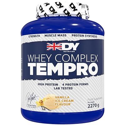 Dorian Yates Vanilla Whey Complex Tempro - Protein Supplement Dorian Yates Vanilla Whey Complex Tempro - Protein Supplement