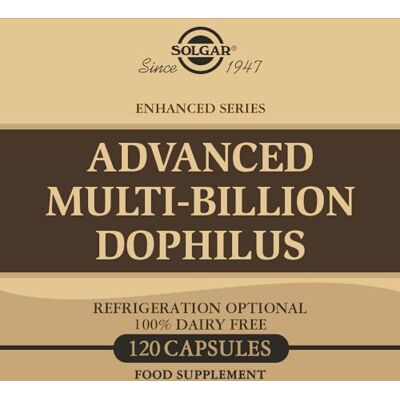 Solgar Advanced Multi-Billion Dophilus - 120 Vegicaps - Probiotic Supplement Solgar Advanced Multi-Billion Dophilus - 120 Vegicaps - Probiotic Supplement