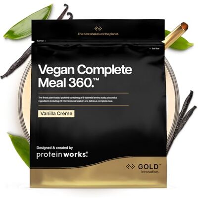 THE PROTEIN WORKS - Vegan Complete 360 - Vanilla Cream THE PROTEIN WORKS - Vegan Complete 360 - Vanilla Cream