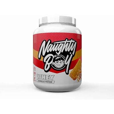 Naughty Boy Advanced Whey - Caramel Biscuit - 2010g - Whey Protein Naughty Boy Advanced Whey - Caramel Biscuit - 2010g - Whey Protein