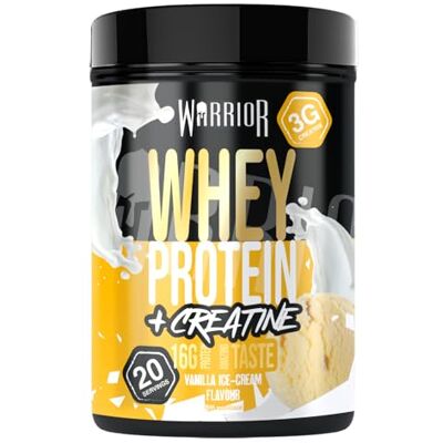 Warrior Supplements Warrior Whey Protein Plus Creatine - 500g Warrior Supplements Warrior Whey Protein Plus Creatine - 500g