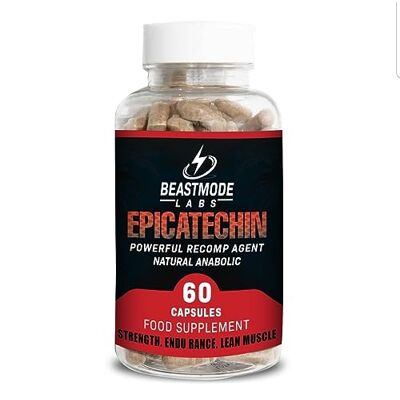 NUTRITION KING Epicatechin Beastmode Labs 60 Capsules Natural Muscle Building Supplement NUTRITION KING Epicatechin Beastmode Labs 60 Capsules Natural Muscle Building Supplement