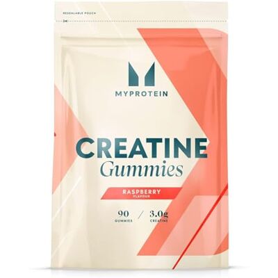 Myprotein Creatine Gummies 3g per Serving Electrolyte Enhanced Support Muscle Growth, Strength & Performance 1 Month Supply 90 Chewable Creatine Powder Alternative (90 Gummies, Raspberry) Myprotein Creatine Gummies 3g per Serving Electrolyte Enhanced Support Muscle Growth, Strength & Performance 1 Month Supply 90 Chewable Creatine Powder Alternative (90 Gummies, Raspberry)